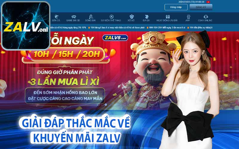 Giải đáp thắc mắc về khuyến mãi Zalv